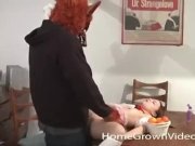 Preview 4 of Little red riding hood gets stuffed by the big bad wolf