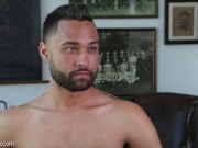 Preview 6 of Hot Interracial Amateur Gets His Perky Ass Worked On The Casting Couch