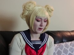 Toga Himiko Cosplay Japanese Candy Eating Haul n Blunt Smoking GFE