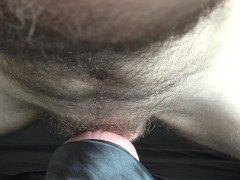 Dirty talking Daddy uses your pussy as a pink little cum bucket