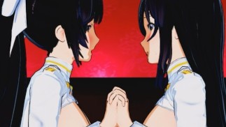 Azur Lane - 爱宕和高尾 3D 无尽三人行