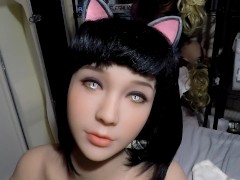 Jinsan WM head 56 with Kitty Cat Wig