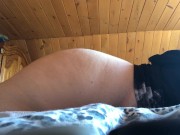 Preview 5 of BBW Humping a pillow until I cum loudly while home alone