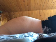 Preview 6 of BBW Humping a pillow until I cum loudly while home alone