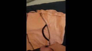 Wanking And Cumming On Boxers
