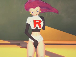 POKEMON - Jessie (Team Rocket) - Masturbation (KOIKATU/KOIKATSU/コイカツ！)