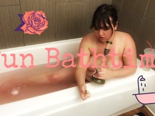 Fun Hangout in Bathtub