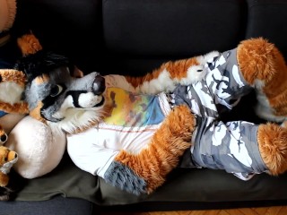 Relaxing on the Couch