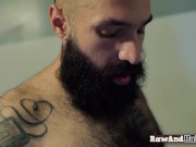 Preview 2 of Hairy bears cocksucking and assfucking