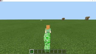 In Minecraft Being Fucked By A Creeper