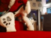 Preview 6 of Chastity Slut gets railed in Fursuit