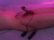 Preview 5 of Left alone restrained with a vibrator and post orgasm torture