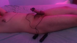 Isolated Restrained By A Vibrator And Subjected To Post-Orgasm Torture