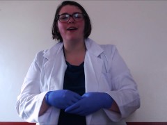 Video Dr. Emp checks and milks your prostate Quickie