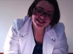 Dr. Emp checks and milks your prostate Quickie