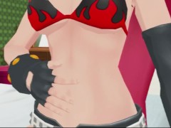 MMD Giantess - Yoko's Morning-After Digestion