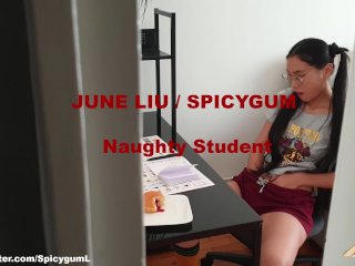 June Liu 刘玥 / SpicyGum - Naugthy Chinese Student Got a Good Lesson #backtoschool2019 (JL_036) screenshot number 0
