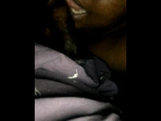 Deepthroating my man dick!!!