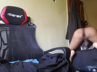 Ass twerking big booty male slut