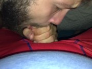 Preview 3 of Sucking off step dad