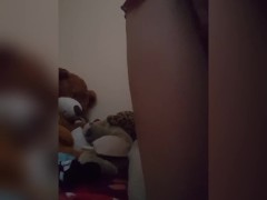Sucking a candy cane and Daddys Cock