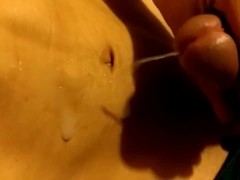 Extreme cum shot on abs power shot big load of cum