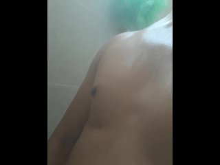 fetish, romantic, muscular men, shower