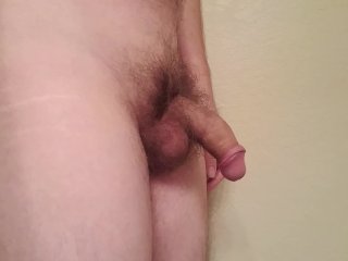 big white cock, big erection, small flaccid penis, fetish