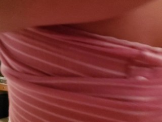 A busty pawg in PJ’s is getting her booty worship and fucked