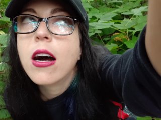 brunette, solo female, small tits, peeing