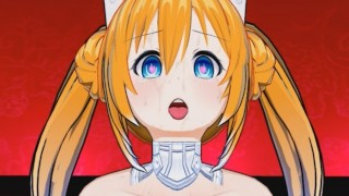 Neptunia - Orange Heart 3D Hentai