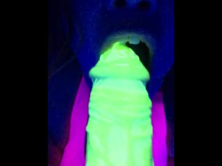 sucking, point of view, adult toys, glow the dark