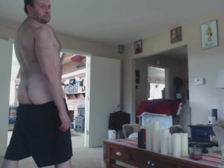 Very Quick Workout, Wank and a Shower