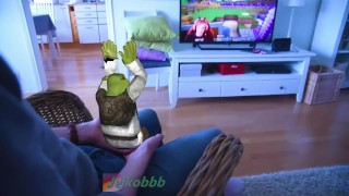 Shrek's hard life...