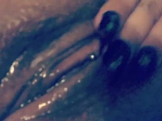 solo female, exclusive, wet pussy sound, massage