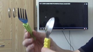 I bought a Lego spoon and a Lego fork and that made my day!