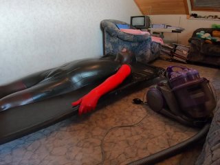 selfbondage, point of view, latex, role play