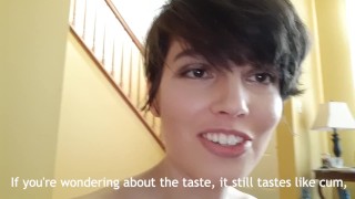 Blowjob Following A Miraculous Berry Pill To Sample The Flavor Of The Cum