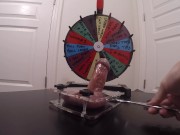 Preview 6 of Wheel Of Misfortune - Take # 2 - CBT Wheel Of Post Orgasm Torture - CuMsHoT