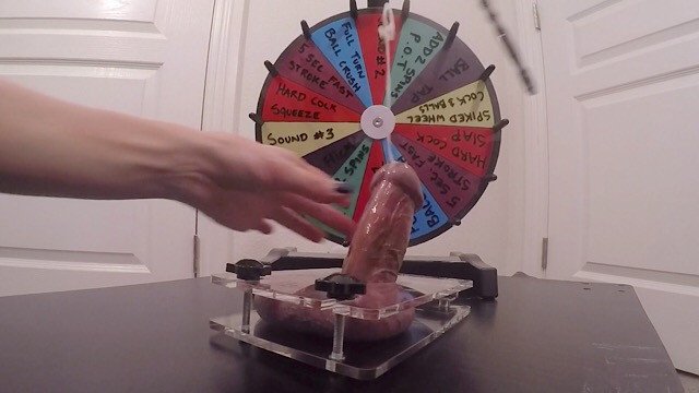 Watch Bondage Video:Wheel Of Misfortune - Take # 2 - CBT Wheel Of Post Orgasm Torture - CuMsHoT