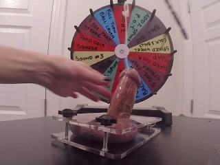 Wheel of Misfortune - take # 2 - CBT Rueda De Tortura Post Orgasmo - CuMsHot