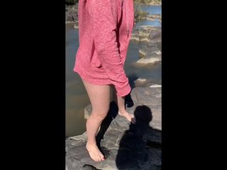 Spring Risky Outdoor Sex Adventure