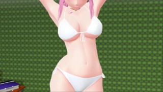 The Dance Of MMD Giantess Sonico