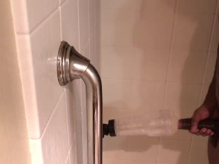 Shower Fleshlight Fuck