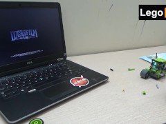 Speedbuild of Enlighten 1104 - Super sexy Lego roll roller (barely legal)