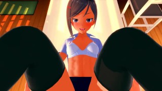 3D Pov Ayaka Uehara Zumbell Difficult To Have Love Life