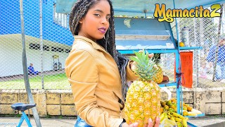 MamacitaZ - Kinky Ebony Latina Picked Up To Ride Cock