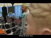 Preview 6 of GYM SLUT STRAIGHT GUY DOMINATED
