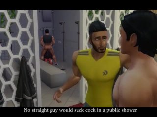 GYM SLUT STRAIGHT GUY DOMINATED