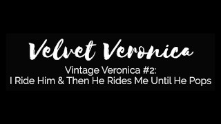 I ride him, then he rides me and cums in 60 seconds! Veronica